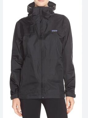 PATAGONIA WOMEN'S TORRENTSHELL
3L RAIN JACKET Black size Small